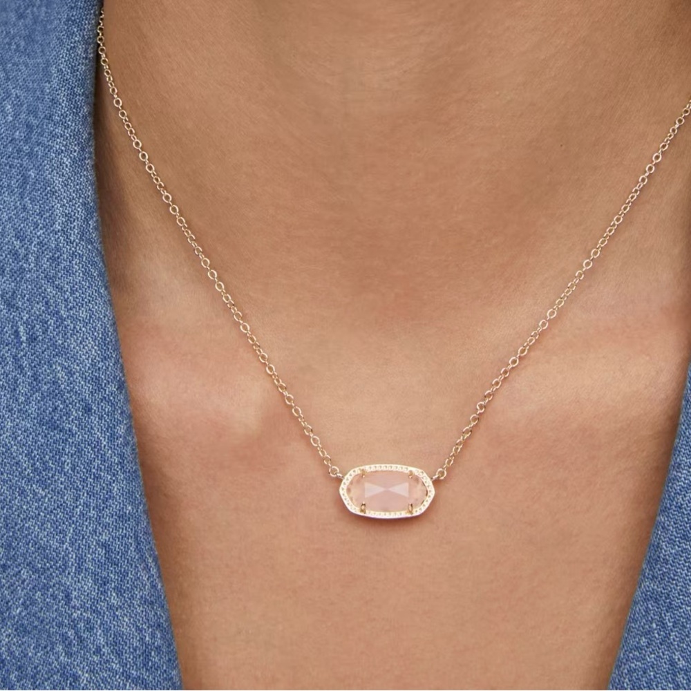 Kendra Scott Blush Pendant Necklace